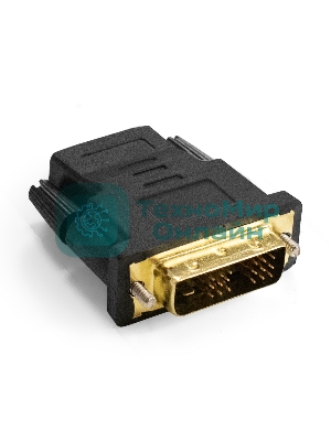 Переходник HDMI-DVI ExeGate EX-A-HDMI-DVI-1 (19F/19M, позолоченные контакты)