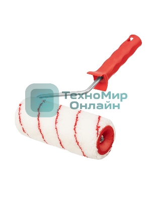 Валик в сборе Matrix нейлон, 180 мм, ворс 9 мм, D 48 мм, D ручки 8 мм