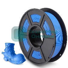 Филамент NVPrint PLA+ Blue Grey для 3D печати диаметр 1.75мм длина 330 метров масса 1 кг