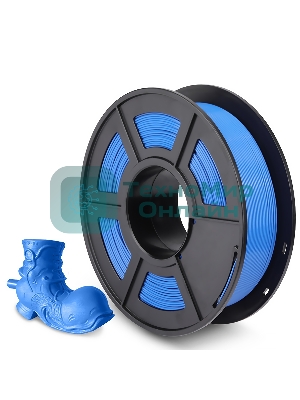 Филамент NVPrint PLA+ Blue Grey для 3D печати диаметр 1.75мм длина 330 метров масса 1 кг