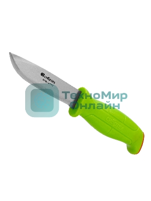 Хозяйственный нож-поплавок Сибртех с чехлом, пластиковая рукоятка, 230 мм