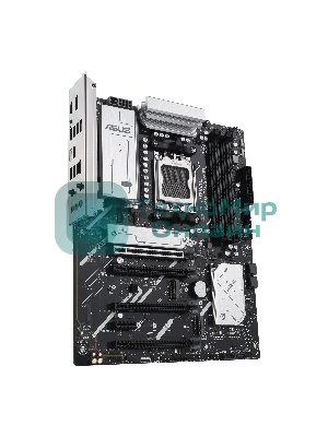 Материнская плата ASUS PRIME B840-PLUS WIFI, AM5, AMD B840, 4xDDR5, 4xSATA, 3xM.2, 1xPCIe 4.0 x16, 1xPCIe 3.0 x16, 2xPCIe 3.0 x16, 1xPCIe 3.0 x1, 1xDP, 1xHDMI, 1x 2.5Gb LAN, 8xUSB-A, 3x3.5 мм, 7.1, ATX