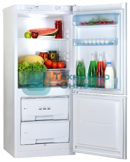 Холодильник Pozis RK-101 A серебристый двухкамерный 156/57 л морозилка снизу