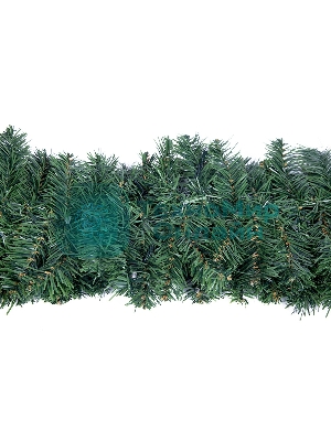 Еловый шлейф Neon-night искусственный 2,7 м Теплое белое свечение 80 LED