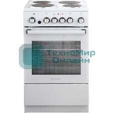 Плита электрическая De Luxe 5004.16э 012 серый, конфорок 4 шт, духовка 46 л, гриль, 50 см x 85 см x 50 см