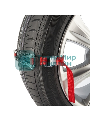 Цепи (браслеты) противоскольжения Rexant для легковых авто (колеса 165-205 мм), к-т 2 шт.