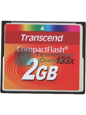 Флеш карта CF 2Gb 133x Type I Transcend (TS2GCF133)
