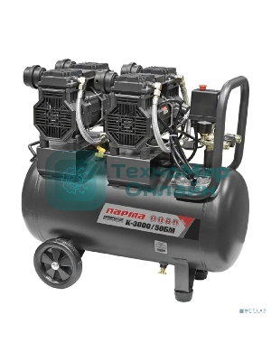 Компрессор поршневой Парма БМ K-3000/50БМ масляный 474л/мин 50л 3000Вт серый/черный