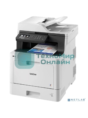 МФУ Brother DCP-L8410CDW, цветной светодиодный принтер/сканер/копир A4, сеть