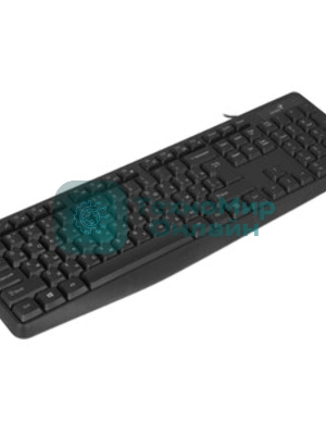 Комплект клавиатура+мышь Genius KM-170 проводной, USB, 1000 DPI, чёрный