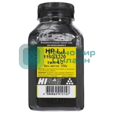 Тонер Hi-Black для HP LJ 1160/1320, Тип 3.7, Bk, 150 г, банка