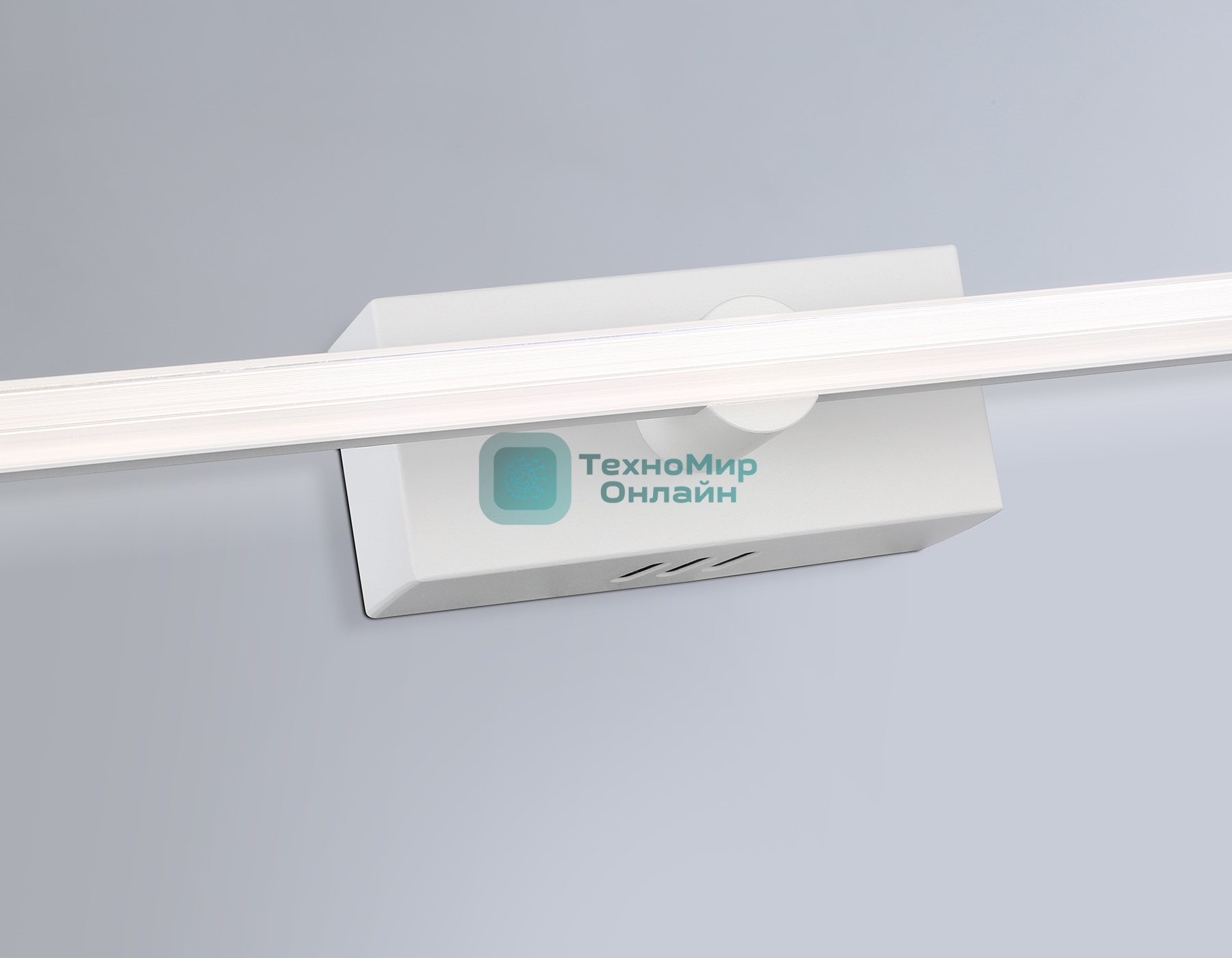 Настенный светодиодный светильник Ambrella light FL6111 WH белый 9W 3000K-6400K 410*45*80