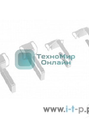 Органайзер кабельный одинарный изгонутый