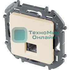 Телефонная розетка Inspiria RJ11 слоновая кость