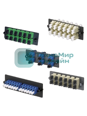 Панель Panduit (FAP8WBUDLCZ) FAP 8 дуплексных коннекторов LC керамические SM