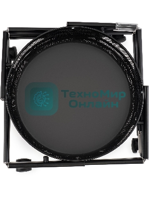 Этажерка Domfy DHC-FC30862 34.2x34.2x83.6 см, d=34.2 см черный