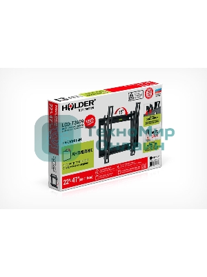 Кронштейн для телевизора Holder LCD-T2609 черный 22