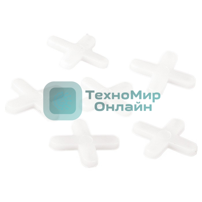 Крестики Sparta 4,0 мм, для кладки плитки, 250 шт.