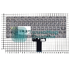 Клавиатура для ноутбука Asus K413JA черная