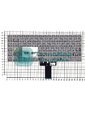 Клавиатура для ноутбука Asus K413JA черная