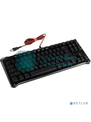 Клавиатура A4 B930 механическая черный USB Gamer LED