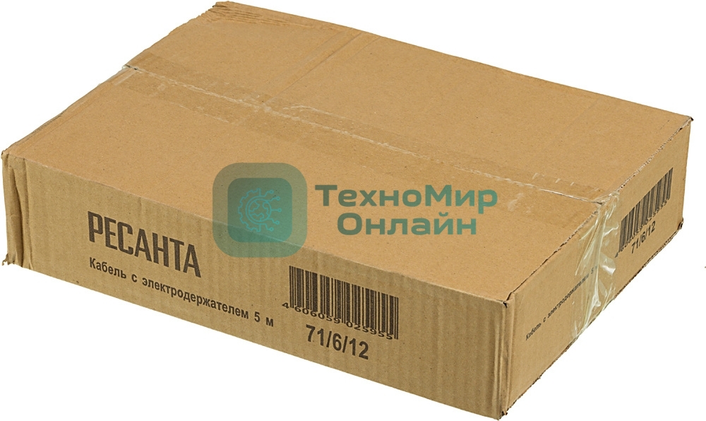 Кабель Ресанта с электрододержателем 36 кв.мм, 5м прочий инструмент