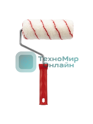 Валик в сборе Matrix нейлон, 180 мм, ворс 9 мм, D 48 мм, D ручки 8 мм