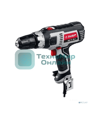 Дрель-шуруповерт ЗУБР ДШ-М1-400-2, 400 Вт, 40 Нм, щеточный