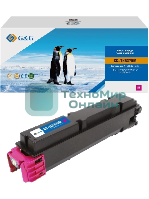 Картридж лазерный G&G GG-TK5370M TK-5370M пурпурный (5000 стр.) для Kyocera ECOSYS PA3500cx/MA3500cifx