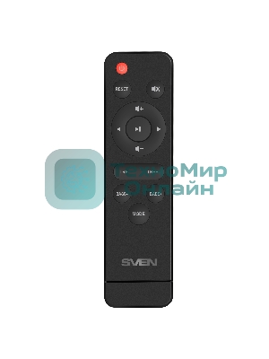Акустическая система SVEN SPS-730 2.0 черные (2x25Вт, экокожа, USB/SD, пульт ДУ, Bluetooth)