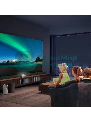 Экран Cactus 125x221 см FloorRising CS-PSFRALR-221X125 16:9 напольный рулонный черный (моторизованный привод)