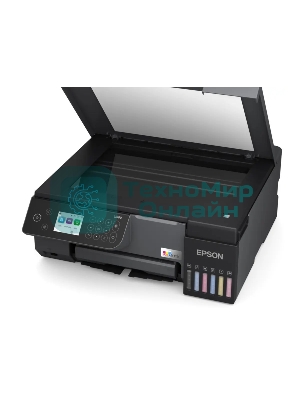 МФУ струйное Epson EcoTank L8100 (C11CK94***), A4, цветной, печ. до 8 стр/мин., 5760 x 1440 dpi (печ.), 1200x4800dpi (скан.), USB, Wi-Fi