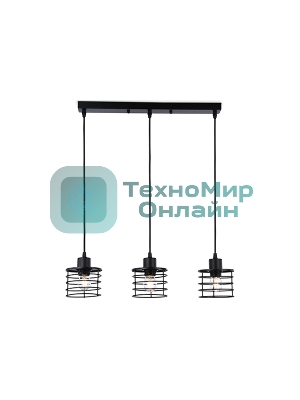 Светильник Ambrella light TR8075/3 BK черный E27*3 max 40W 582*120*1040