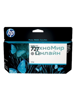 Картридж струйный HP 727 B3P24A серый для HP DJ T920/T1500 (130мл)