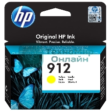Картридж струйный HP 912 3YL79AE желтый (315стр.) для HP DJ IA OfficeJet 801x/802x