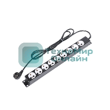 Блок силовых розеток 19