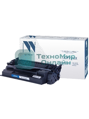 Тонер Картридж NVPrint черный, для HP CF226X для M402/M426 (9000k) (аналог CF226X)