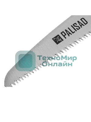 Пила садовая складная Palisad 150 мм рабочая часть, пластиковая обрезиненная рукоятка