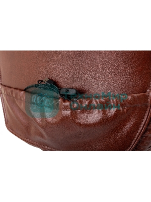 Кресло Бюрократ T-9950MSG-F/BROWN-PU коричневый, экокожа