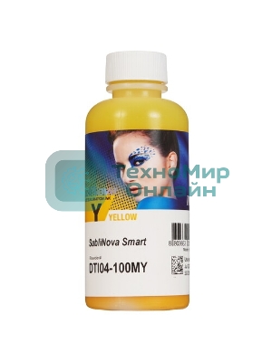 Чернила Epson сублимационные Piezo (InkTec) DTI04-100MY 0,1л (оригинальная фасовка)