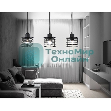 Светильник Ambrella light TR8075/3 BK черный E27*3 max 40W 582*120*1040