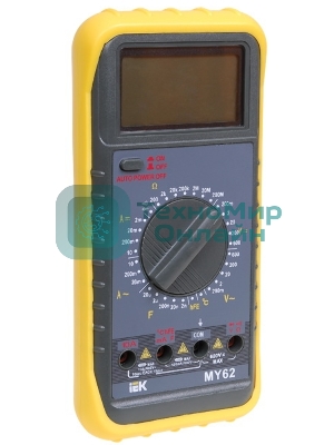 Мультиметр цифровой Professional MY61 ИЭК TMD-5S-061