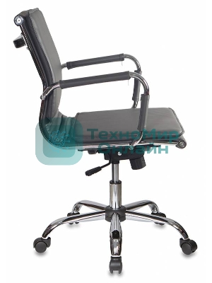 Кресло Бюрократ CH-993-Low/grey серый, экокожа