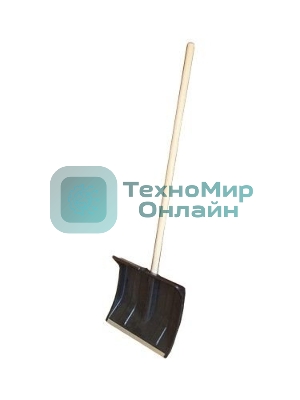 Лопата снеговая Усадьба, пластиковая, размер рабочей поверхности 430х398 мм