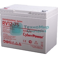 Батарея для ИБП PS CyberPower Professional series RV 12-75/12V 75 Ah