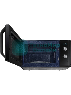 Микроволновая печь Samsung MS23K3614AK черный, 23 л, 800 Вт, переключатели - поворотный механизм