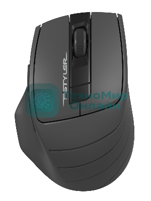 Мышь беспроводная A4Tech Fstyler FG30S серый, 2000 dpi, радиоканал, USB, кнопки - 6