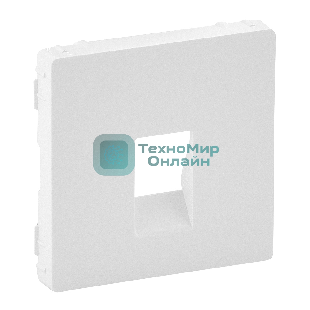 Лицевая панель аудио розетки Legrand белый