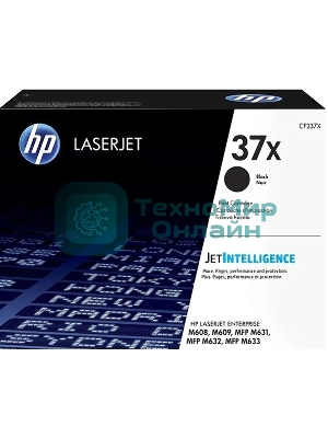 Картридж лазерный HP 37X High Yield черный для HP LaserJet (CF237X) 25000 стр