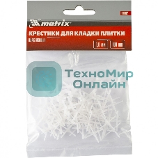 Крестики Matrix, 1,0 мм, для кладки плитки, 100 шт.
